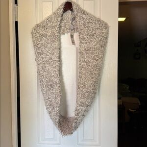 Charter Club Cream Knit Scarf